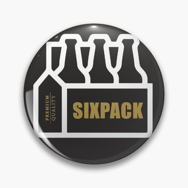 Artikelvorschau, Sixpack Bier Premium Qualität entworfen und verkauft von blikonie.