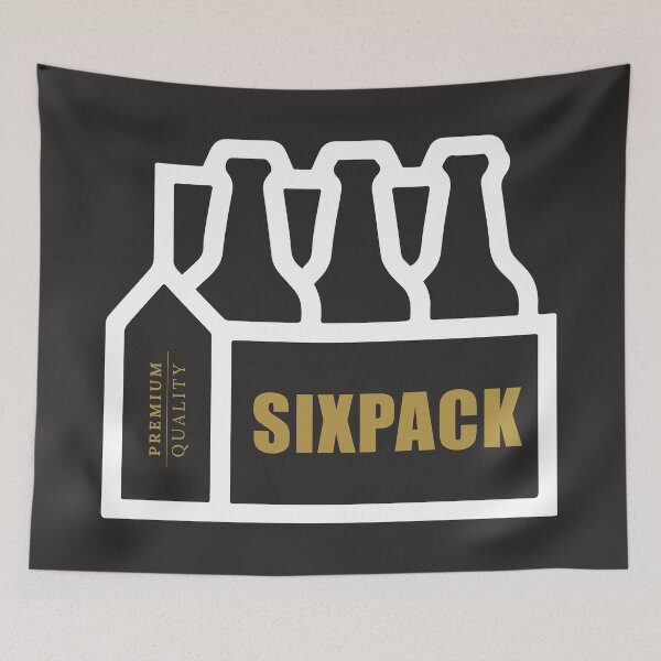 Item preview, Sixpack beer premium quality designed and sold by blikonie.