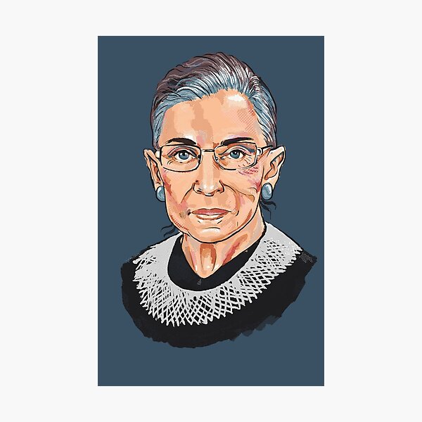 Supreme Court Justice Ruth Bader Ginsburg Photographic Print