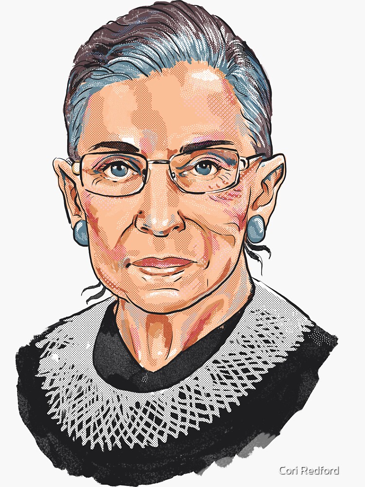 Richterin am Obersten Gerichtshof Ruth Bader Ginsburg von coriredford