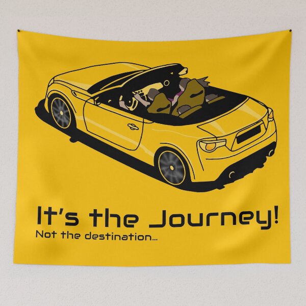 Item preview, It's the journey not the destination designed and sold by leancircuit.