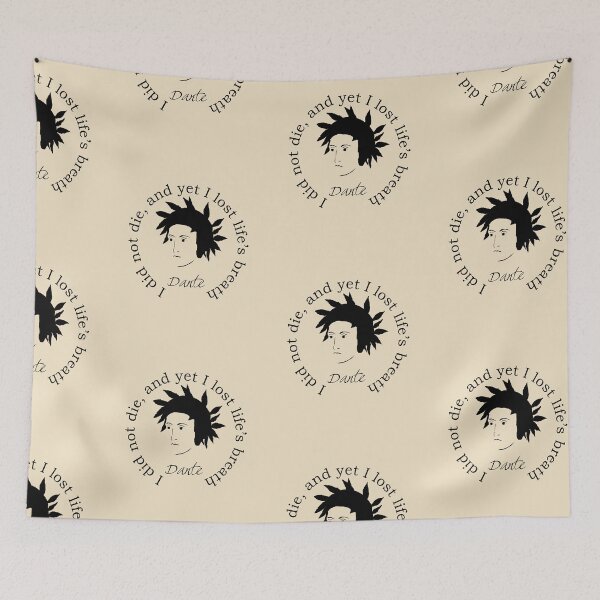 Item preview, Dante Alighieri Quote designed and sold by MephobiaDesigns.