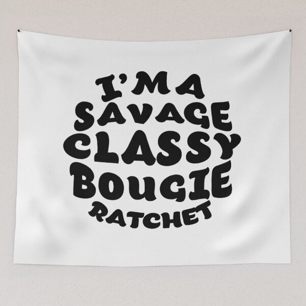 Item preview, I'm a Savage Black and White designed and sold by CMORRISON12345.