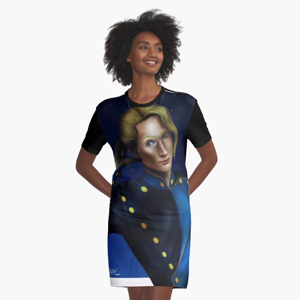 Nikolai Lantsov - King of Scars - Six Fanarts Graphic T-Shirt Dress