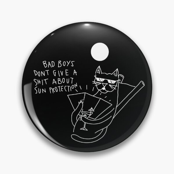 Item preview, Relatable Cats - Bad Boys Don't Care About Sun Protection  designed and sold by Heliantus Annuus.