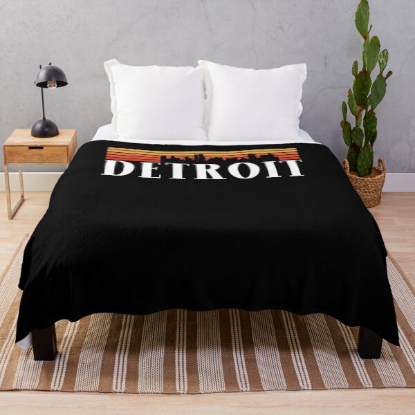 Item preview, Detroit - Detroit Vintage Skyline 70 Retro designed and sold by Rzelemenz.
