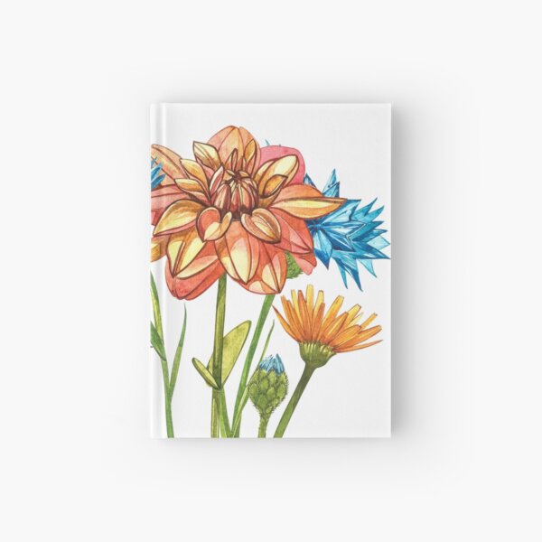 Wildflowers & Gardenflowers Hardcover Journal