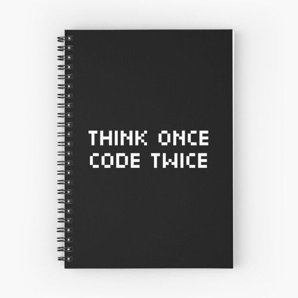 Item preview, Think Once Code Twice designed and sold by krishnesh.