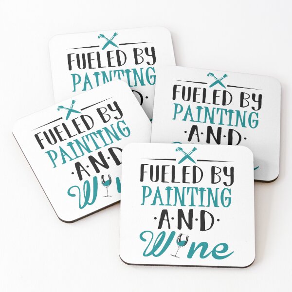 Item preview, Fueled by Painting and Wine designed and sold by KsuAnn.