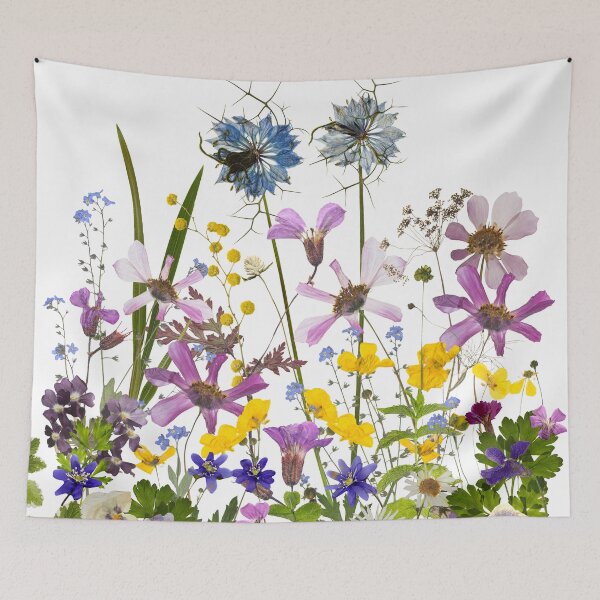 Item preview, Midsummer Botanical Wildflower Meadow Botanical Garden  II designed and sold by UtArt.