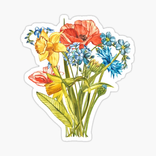 Gardenflowers Sticker