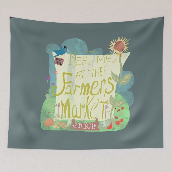 Item preview, Meet me at the farmers market designed and sold by BePositivity.