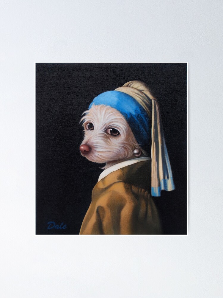 The Dog with the Pearl Earring (Full Painting)