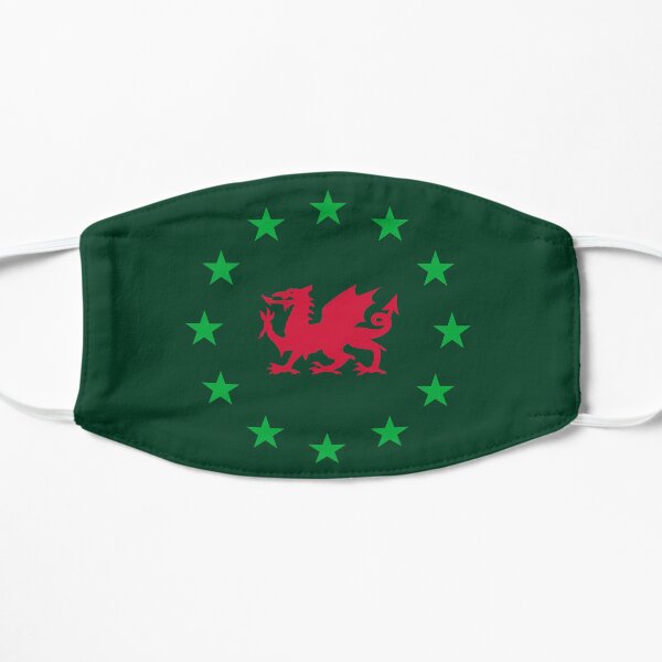 Welsh European, Cymru Ewrop, EU, Welsh Independence Flat Mask