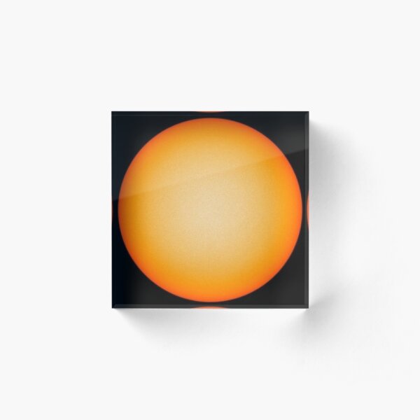 Why the sun is weakening and is it worth it to be afraid: the opinion of scientists Acrylic Block