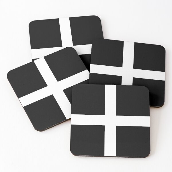 Item preview, Flag of Cornwall, St. Piran's Flag designed and sold by SolarCross.