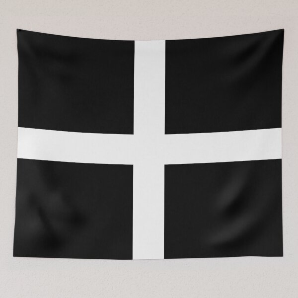 Item preview, Flag of Cornwall, St. Piran's Flag designed and sold by SolarCross.