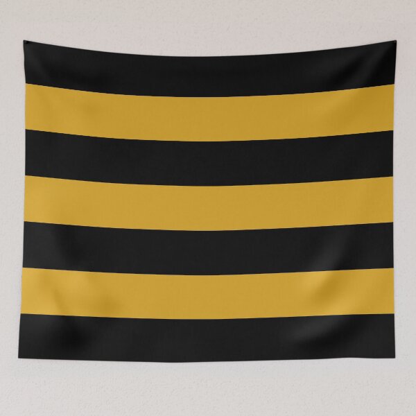 Item preview, Black and deep yellow stripe pattern designed and sold by IoanaHraball.