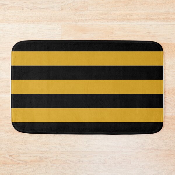 Item preview, Black and deep yellow stripe pattern designed and sold by IoanaHraball.