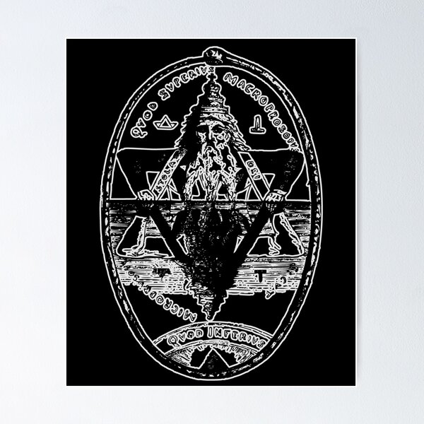 Item preview, Hermes Trismegistus as Above so Below Hermetic Axiom designed and sold by h44k0n.