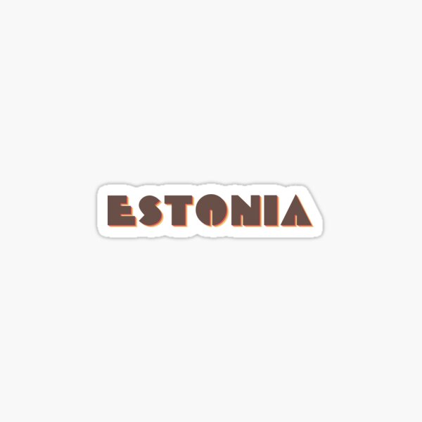 Estonia Sticker