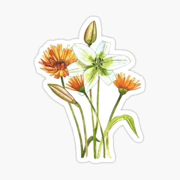 Gardenflowers Sticker