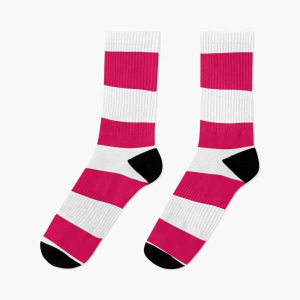 Item preview, Big Stripes White Pink designed and sold by Miss Striped.