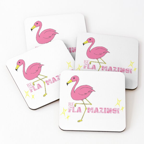 Item preview, Be Flamazing Flamingo designed and sold by Katemunns.