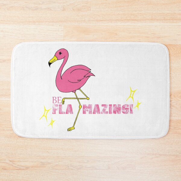 Item preview, Be Flamazing Flamingo designed and sold by Katemunns.
