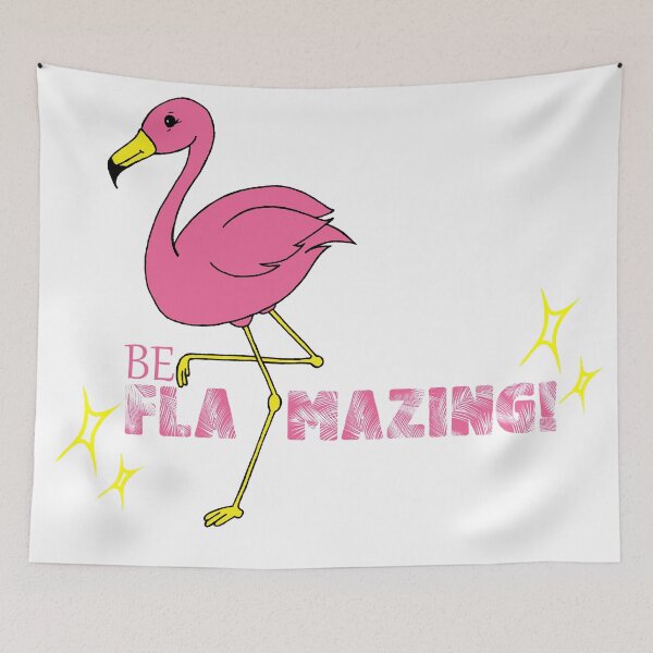 Item preview, Be Flamazing Flamingo designed and sold by Katemunns.