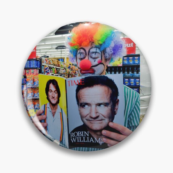Item preview, Clown Mourns His Comic Hero Robin Williams designed and sold by Smeekeeper.