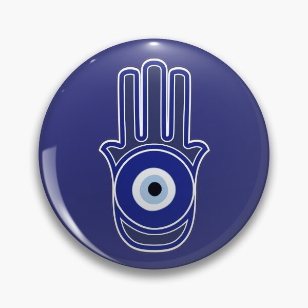 Item preview, Mano de Hamsa de Fátima Nazar Mal de ojo malvado Khamsa Amuleto designed and sold by h44k0n.