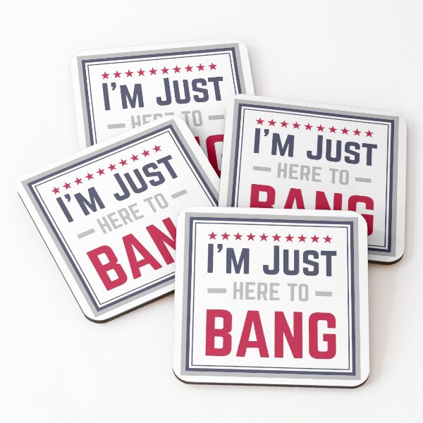 Item preview, I Am Just Here To Bang -  Accessories designed and sold by Coolandcatchy.