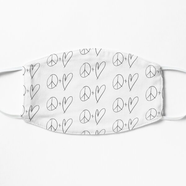 Paz y Amor - Blanco Mascarilla