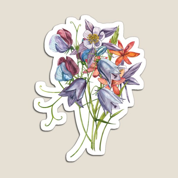 Gardenflowers Magnet