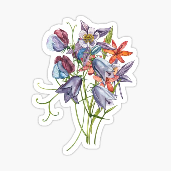 Gardenflowers Sticker