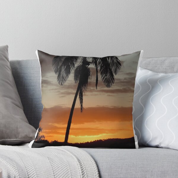 Artikelvorschau, Sonnenuntergang und eine Palme entworfen und verkauft von TheaShutterbug.