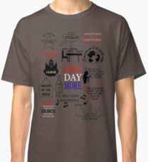 Les Miserables Quotes Classic T-Shirt