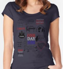 Les Miserables Quotes Women's Fitted Scoop T-Shirt