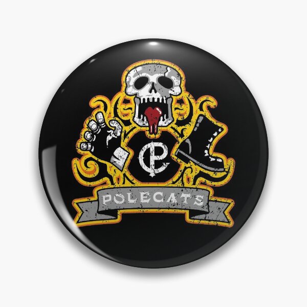 Item preview, Polecats Patch Distressed designed and sold by Olipop.