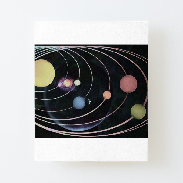 About to dock, Canvas Mounted Print