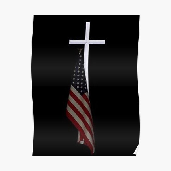 Premium AI Image  American flag and cross on grave with skull