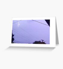 Lightning 2012 Collection 160 Greeting Card