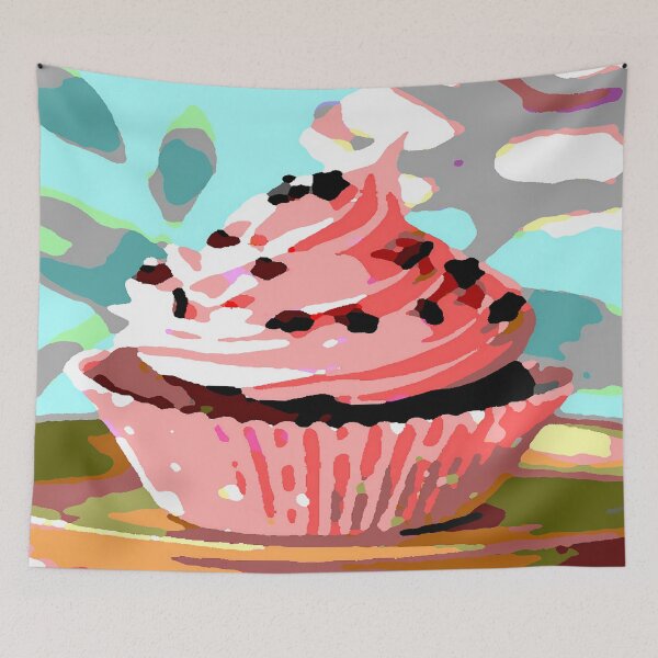 Item preview, Chocolate Cupcakes with Pink Buttercream designed and sold by taiche.