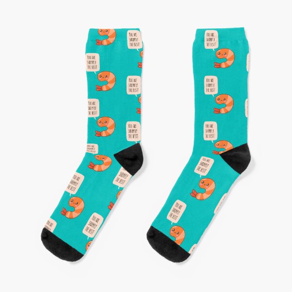 Cute Shrimp Motivation Socks