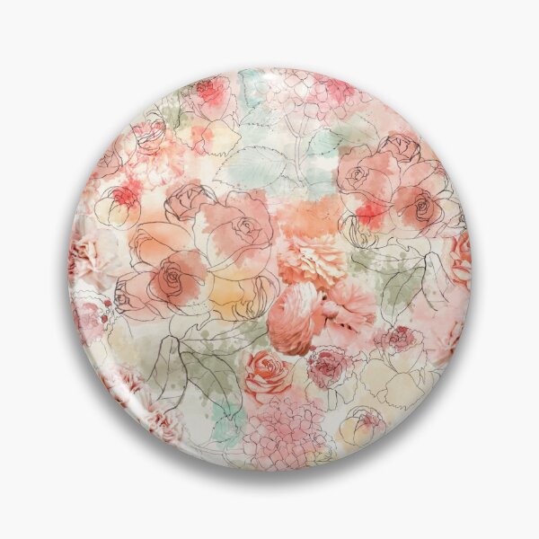 Item preview, Watercolor flower print design designed and sold by Eva Hilla.