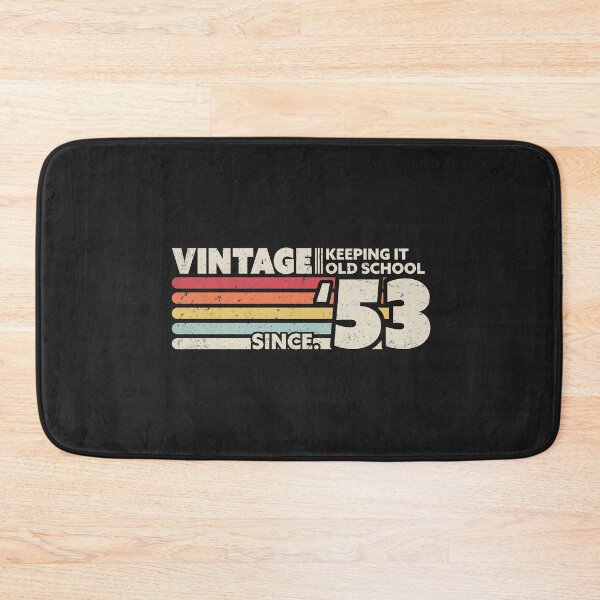 Item preview, 1953 Vintage, Keeping It Old School Since '53 Retro Birthday Print designed and sold by PackAPunch.