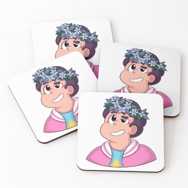 Item preview, Flower Crown Boy designed and sold by DoodleWyrm.