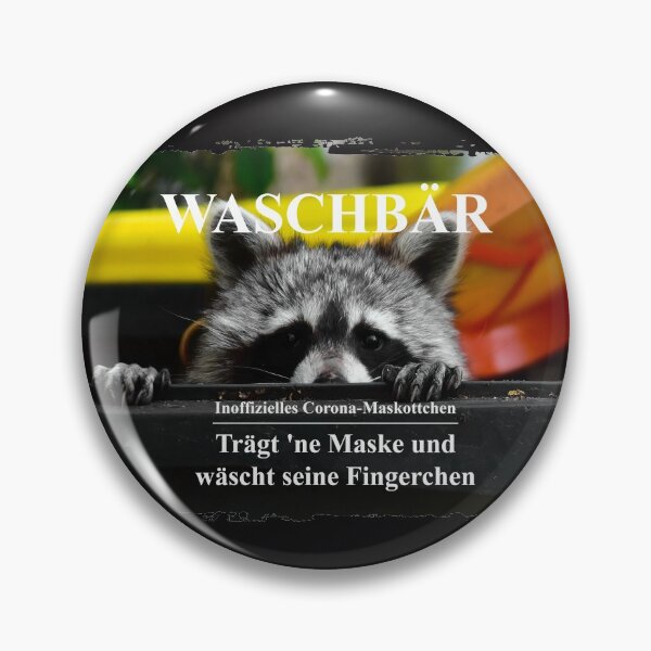 Item preview, The Corona Mascot - The Clean Raccoon designed and sold by Glineur.
