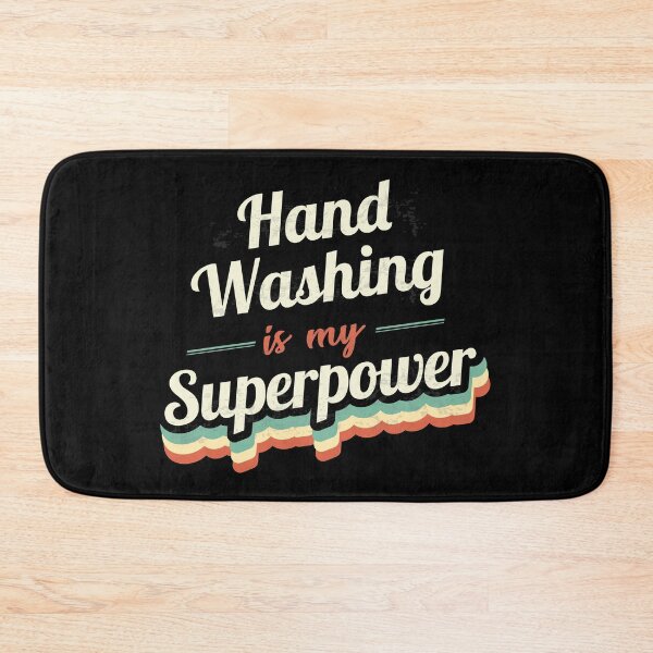 Item preview, Hand Washing is my Superpower designed and sold by Custom365.